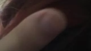 Hot Brunette sucks my cock.