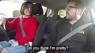 Fake Driving School Jealous learner wants hard fucking