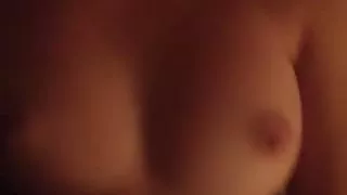 Handjob and ball play