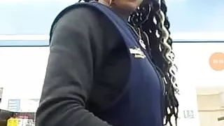 big booty cashier at Walmart