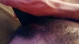 masturbating hairy pussy