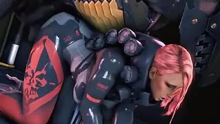 Sexy busty Mistral having sex with different big dick dudes