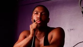Black stripper dances before analsex trio
