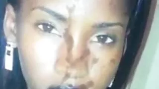 Blasted Her Face Good