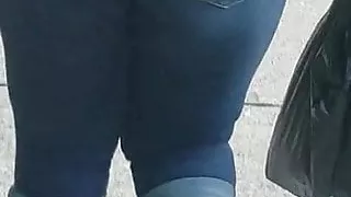 Big ass in jeans