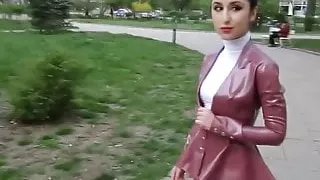 Classy Latex Business Outfit