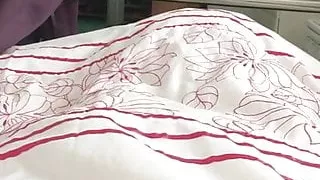 Sexy wife tit massage