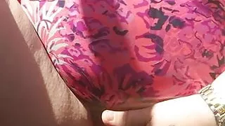 partner enjoying the sunshine