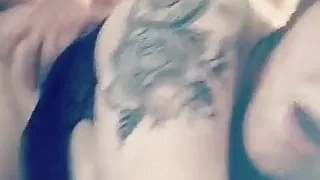 Doggying An Insanely Hot Inked Babe