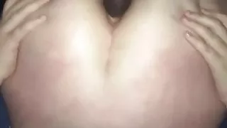 Sub Slut gets Butthole creampie by Black Cock.