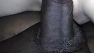 My girlfriend creamy pussy on my bbc