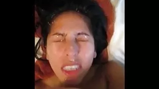 Amateur facial 457 pov