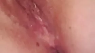 My girl playing with her pussy