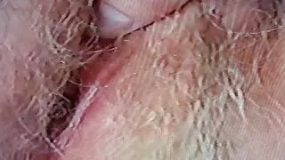 Old Grannys Wet Hairy Vagina