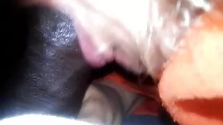 Thot sucks and swallow my bbc