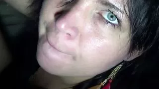 Filming German Teen Fuck by 2 Strangers with Smartphone cam