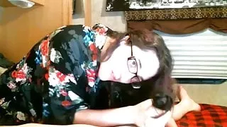 Cute Brunette Hairjob and Brushing, Long Hair, Hair