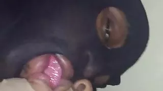 Mask Jerking off section