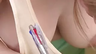 Japanese facteur, beautiful girl fucking