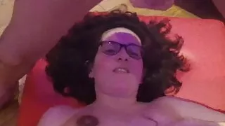 SAYA french slut pregnant gang bang