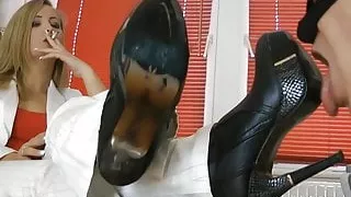 Mistress with her special guest