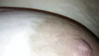 pregnant bbw wife slut rubs her pussy home alone