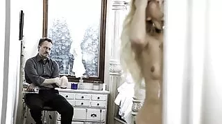 Tiny step daughter punished for partying by step dad