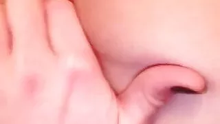 Playing with her tight little asshole