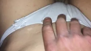 My wet panties at the beginning of my periods