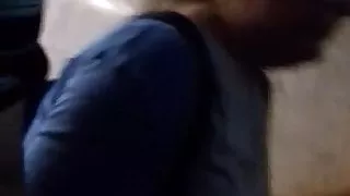 fat girl with big tits in the subway