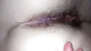 Hairy wife pussy