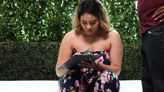 Horny 18 Year With Big Natural Tits Puts Out To Get Cast