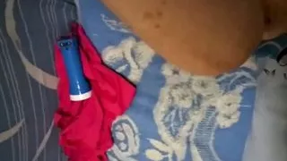 White-Haired Chinese Granny Enjoying Sex