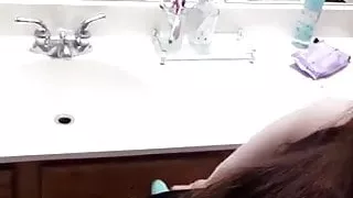 Playing with my fat ass