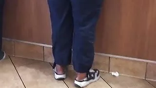 Big Booty Woman at El Pollo Loco Part 1