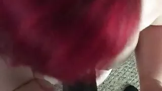 BBW Friend Gives Great Head