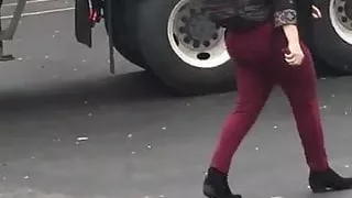 Big Booty Warehouse Worker