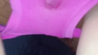 Vert wet panties and pussy humping 1