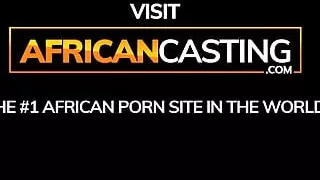 African Beauty Licks Ass for a Job