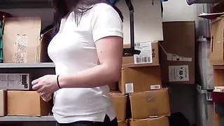 Inked young thief trougly and creampied for her crimes