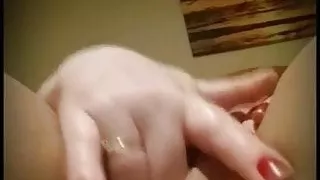 Playing with my wet pussy!!!