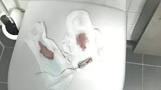 Gay Sex, Oil, Toilet