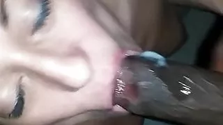caro cumshot facial