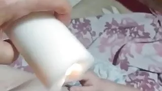 wax for her tits
