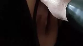 Scottish slut anal toy fun