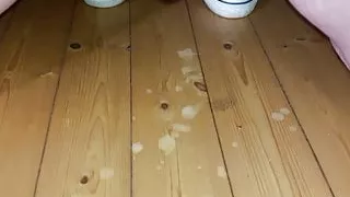 kurzes Wichsen in Chucks