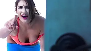 Mofos - Pin-up Fucks Horny Roomie starring Davina Davis