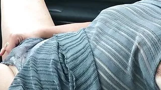 Masterbating in the car (Part 1)