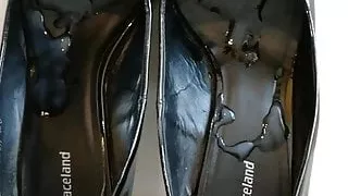 shiny high heels my employees after work