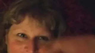 Horny Slut takes a facial